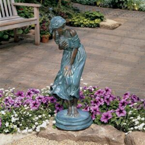 design-toscano-windblown-maiden-cast-bronze-garden-statue-su526