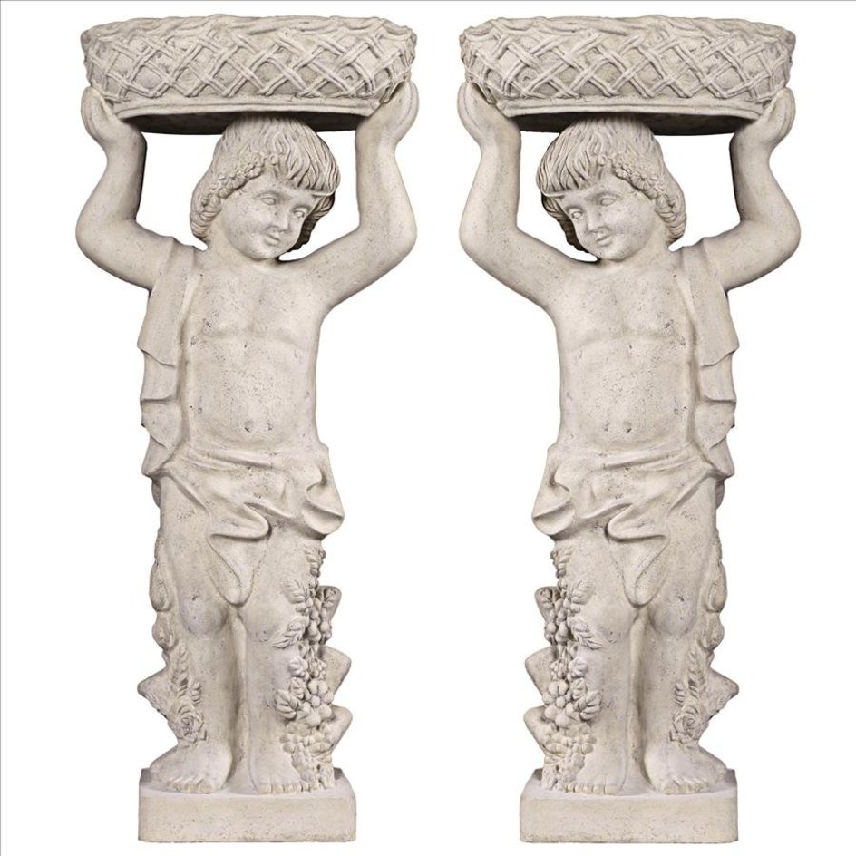 images design-toscano-young-bacchus-with-basket-planters-garden-statues-set-of-two-ne921012-9