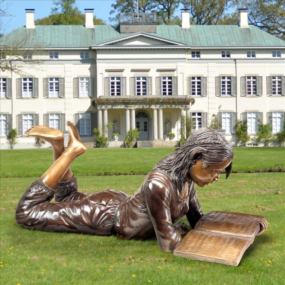 images design-toscano-young-scholar-reading-girl-bronze-garden-statue-mp5840