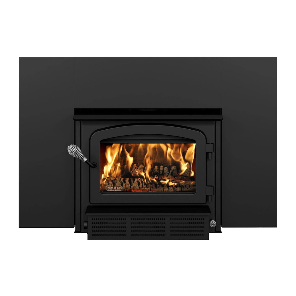 images Drolet Escape 1500-I Wood Insert with Trio 25'' DB03137K - Image 1