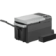 EcoFlow GLACIER Portable Refrigerator and Plug-In Extra Battery and Detachable Wheels and Lever Bundle ZYDBX100-US-EB-WL