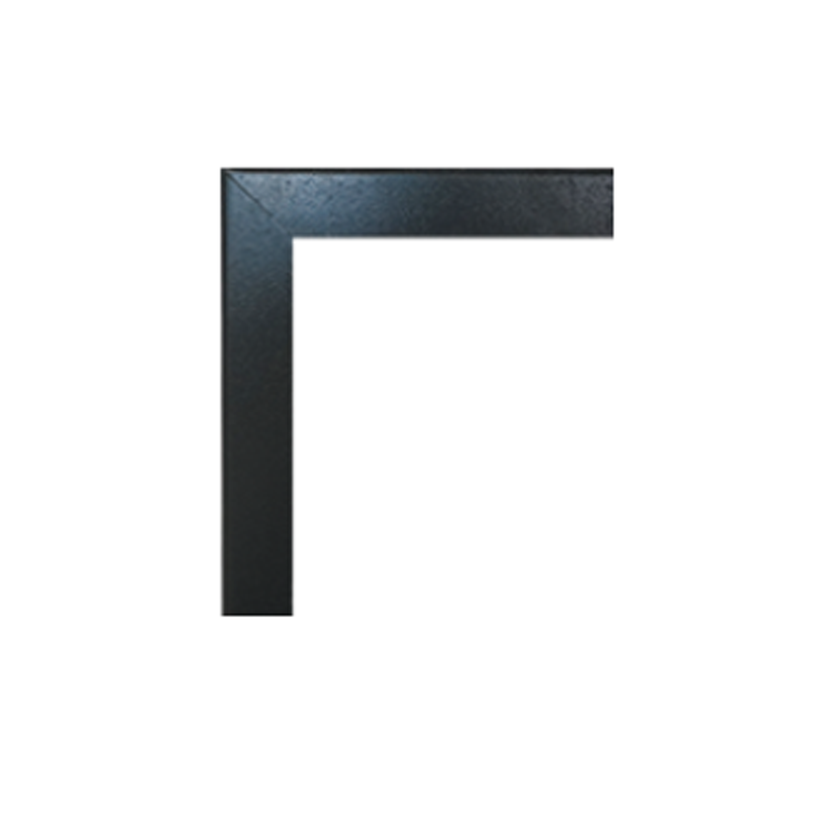 images Empire 1.5-in. Textured Black Beveled Frame - DF362LBLX