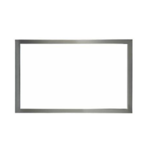 Empire 1.5-in Brushed Nickel Beveled Frame - DF402NB