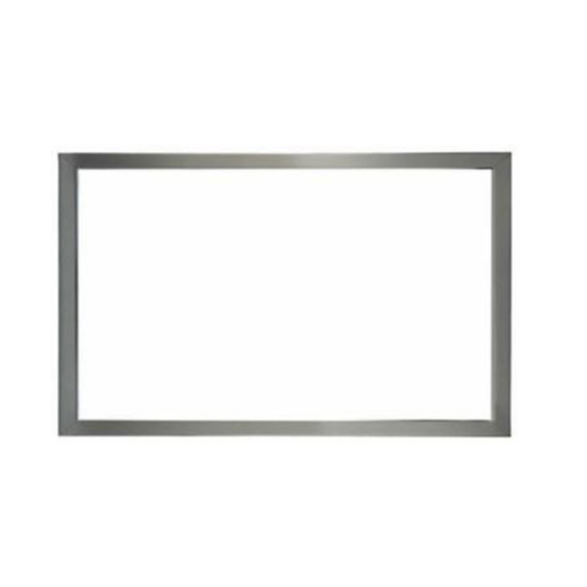 images Empire 1.5-in Brushed Nickel Beveled Frame - DF402NB