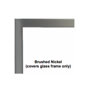 Empire Boulevard 48 See Through Stainless Steel Exterior Frame - DFED489SS