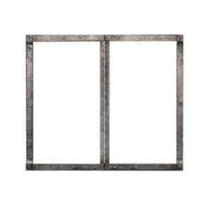 Empire Distress Pewter Forged Iron Front - DFF40FPD
