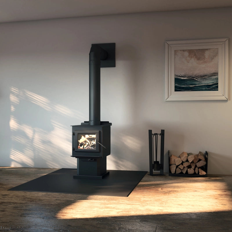 images England's Stove Work Blue Ridge 100 Wood Stove - Image 1