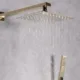 Eviva Beverly Gold Coated Shower and Tub Faucet Set EVSH548BGL - Image 2