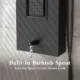 Eviva Mulino Black Aluminum Thermostatic Shower Massage Panel EVSH7801BL - Image 4