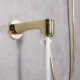 Eviva Splash Gold Coated Shower and Tub Faucet Set EVSH76GD - Image 2