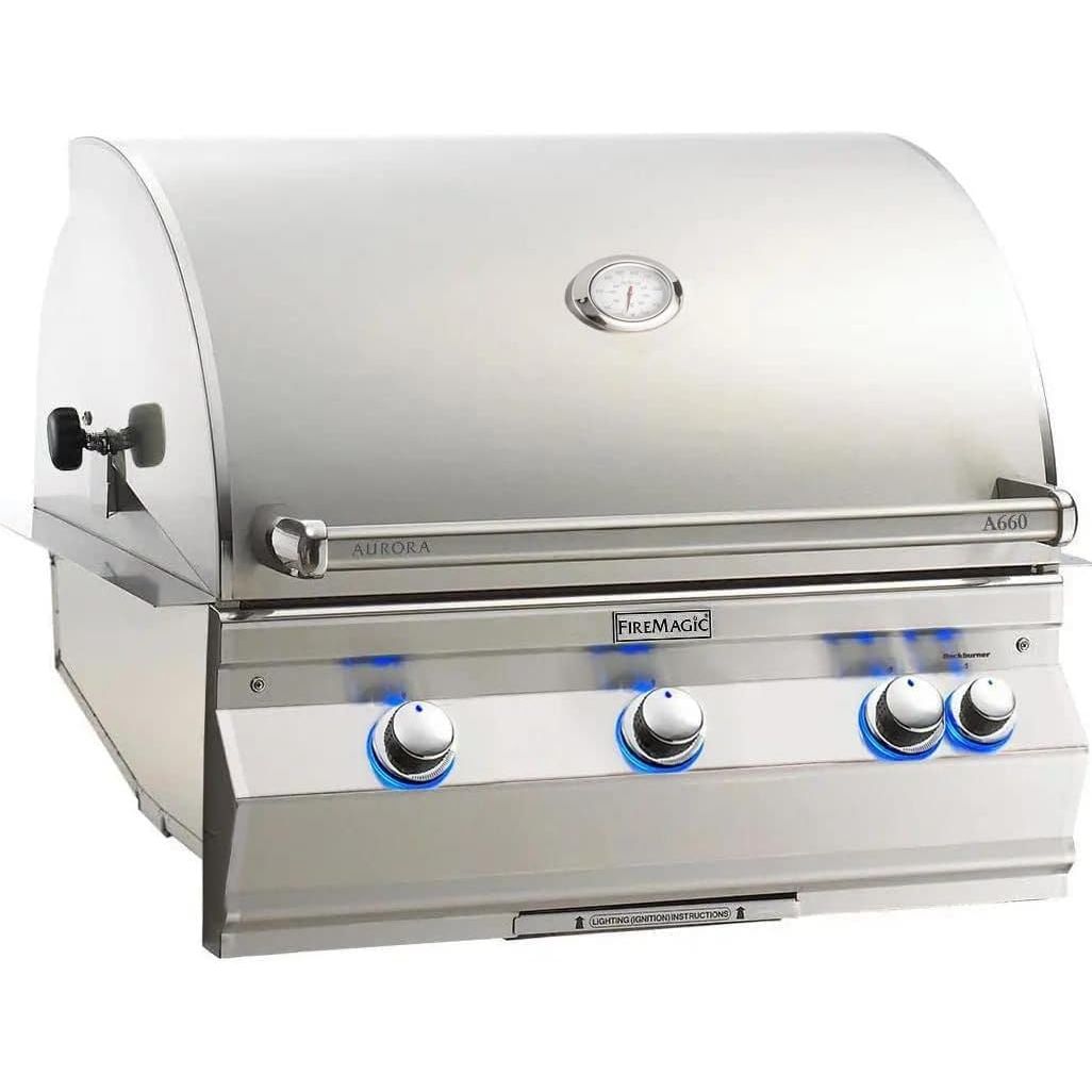 images Fire Magic Aurora Built-In Grill With Backburner A660I-8EAN - Image 1
