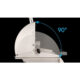 Fire Magic Aurora A540s Portable Grill with Single Side Burner Analog Thermometer without Back burner A540S-7EAN-62 - Image 9