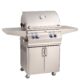 Fire Magic Aurora Portable Grill with Single Side Burner With Analog Thermometer without Back Burner A430S-7EAN-62