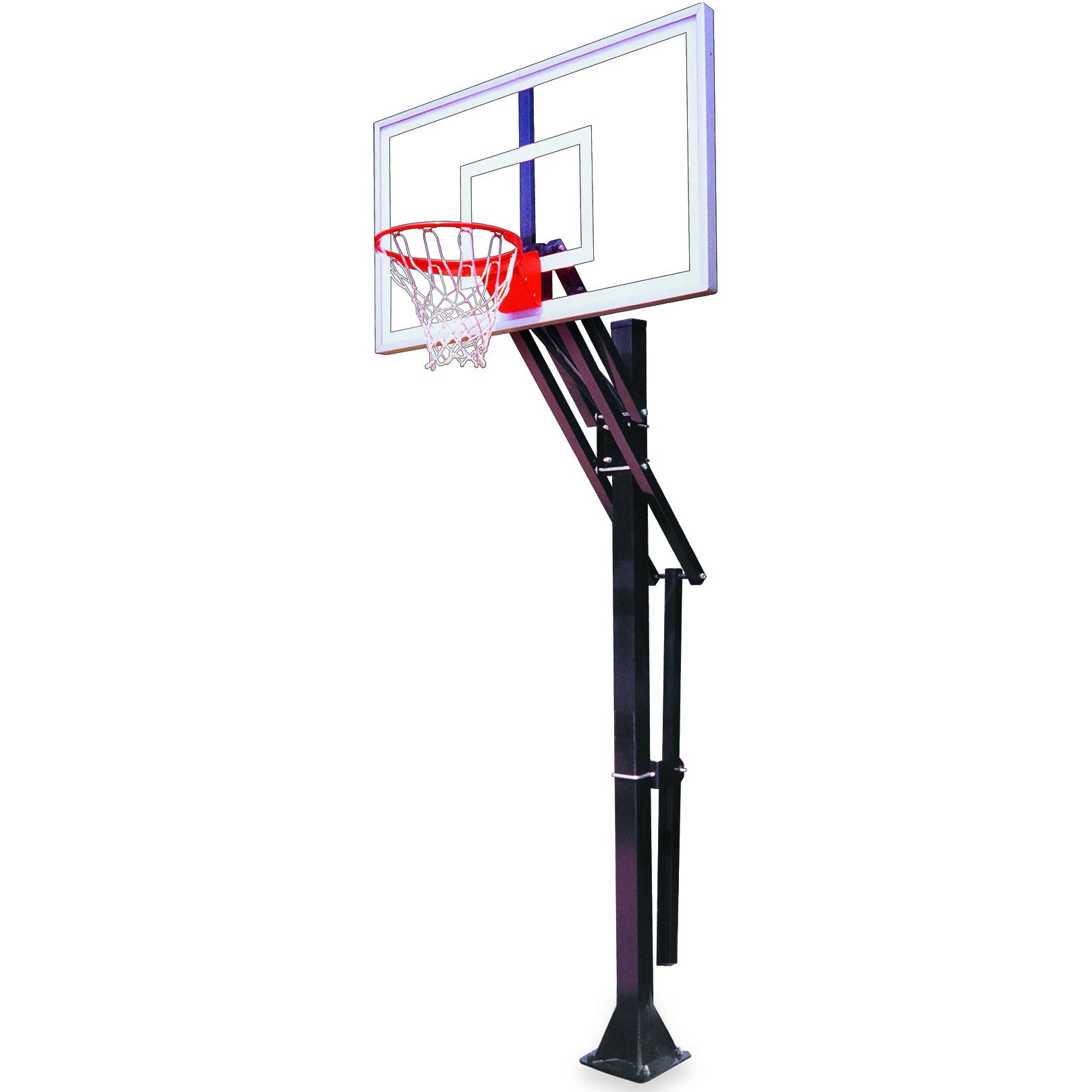 images first-team-slam-nitro-bp-in-ground-adjustable-basketball-system