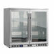 Kings Bottle 36'' Heating Glass 2 Door Built In Beverage Fridge KBU56M - Image 2