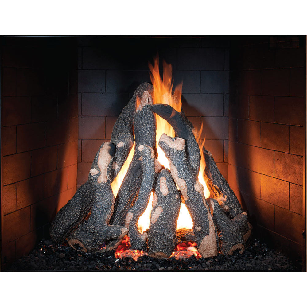 images Golden Blount Rumford Log Set for Big Fireplace LOGS 5030 RLS - Image 1