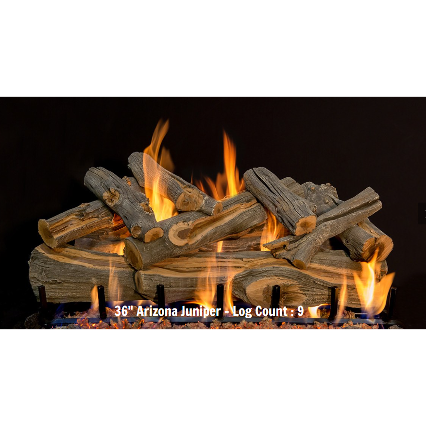 images Grand Canyon Gas Logs 36 Arizona Juniper Logs 9 Logs Only AJ36LOGS - Image 1