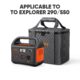 Jackery Explore 500 Portable Power Station and 1 x 100W Solar Panel T1G1SP500G100SP - Image 10