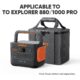 Jackery Explorer 1000 Pro Portable Power Station with four 200W Solar Panels 60-1020-USA1A4 - Image 5