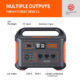 Jackery 880 Portable Power Station with 2 x 100W Solar Panels Kit - Image 8