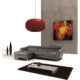 J&M Furniture Sparta Mini Left Hand Facing Chaise in Grey 1769112-LHFC-GR