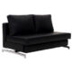 J&M Furniture Premium Sofa Bed K43-1 in Black Leatherette 176013-BK