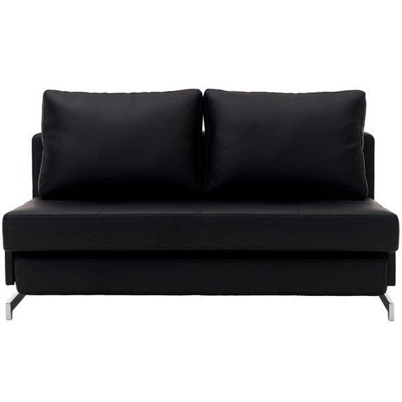 images J&M Furniture Premium Sofa Bed K43-2 in Black Leatherette 176014-BK - Image 1