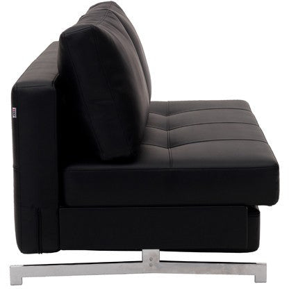 J&M Furniture Premium Sofa Bed K43-2 in Black Leatherette 176014-BK - Image 5