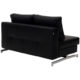 J&M Furniture Premium Sofa Bed K43-2 in Black Leatherette 176014-BK - Image 4