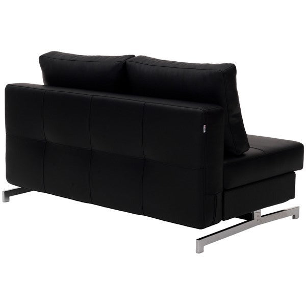 J&M Furniture Premium Sofa Bed K43-2 in Black Leatherette 176014-BK - Image 4