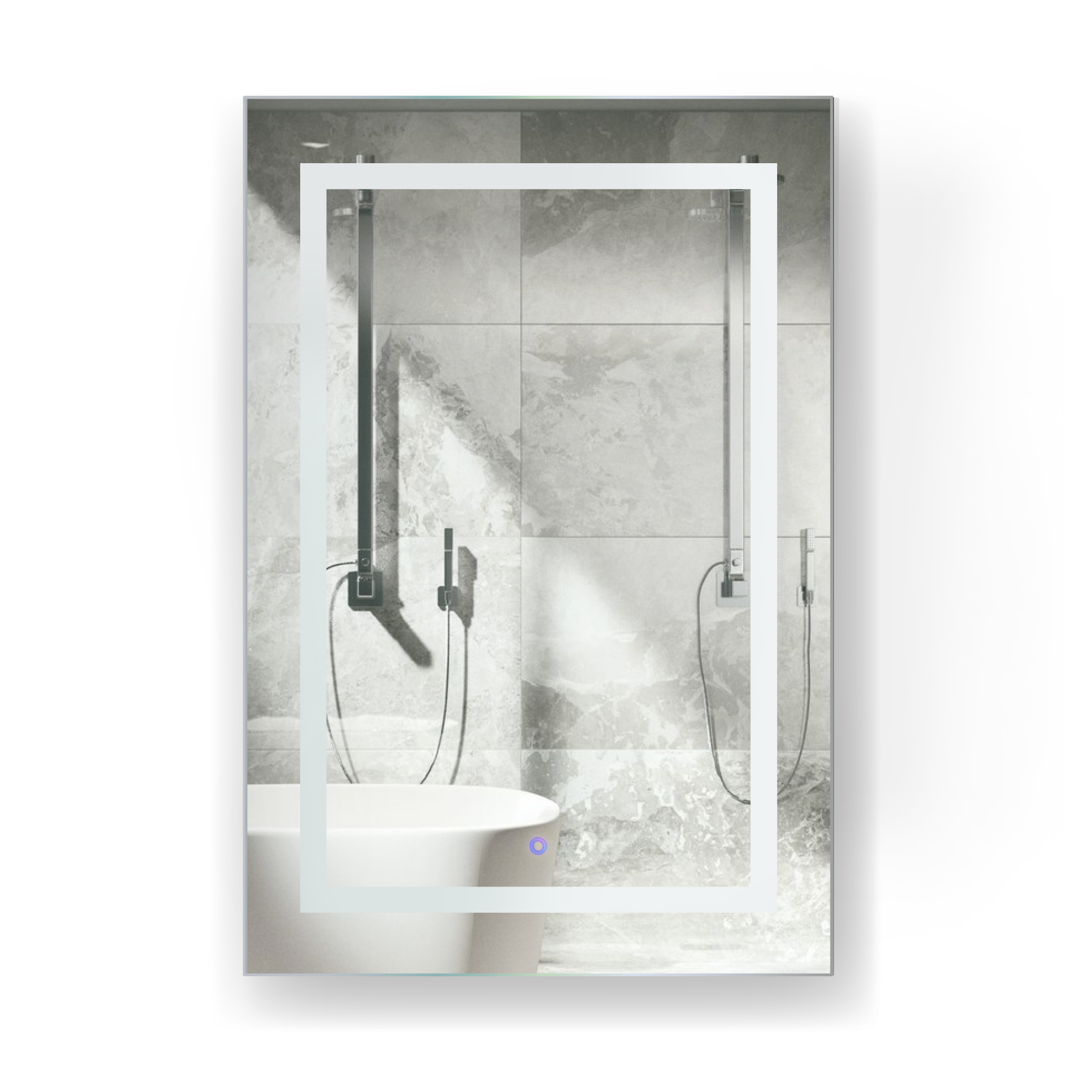 images Krugg Svange 24" X 36" LED Medicine Cabinet with Dimmer & Defogger LEFT HINGE SVANGE2436L - Image 1
