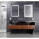 Krugg Svange 2436R  24" X 36" LED Medicine Cabinet with Dimmer & Defogger RIGHT HINGE SVANGE2436R - Image 6