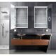 Krugg Svange 24″ X 42″ LED Medicine Cabinet  with Dimmer & Defogger LEFT HINGE SVANGE2442L - Image 6