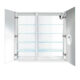 Krugg Svange 42″ X 42″ LED Medicine Cabinet  with Dimmer & Defogger RIGHT HINGES VANGE4242R - Image 2
