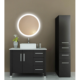 Krugg Icon 24'' X 42'' LED Bathroom Mirror with Dimmer & Defogger Round Lighted Vanity Mirror - Image 9