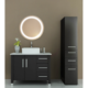 Krugg Icon 24'' X 42'' LED Bathroom Mirror with Dimmer & Defogger Round Lighted Vanity Mirror - Image 7