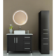 Krugg Icon 24'' X 42'' LED Bathroom Mirror with Dimmer & Defogger Round Lighted Vanity Mirror - Image 6