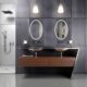 Krugg Sol Oval 20'' x 30'' LED Bathroom Mirror with Dimmer & Defogger Sol2030 - Image 7