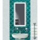 Krugg Bijou 15'' x 30'' LED Bathroom Mirror with Dimmer & Defogger Small Lighted Vanity Mirror Bijou1530 - Image 6