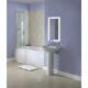 Krugg Bijou 15'' x 30'' LED Bathroom Mirror with Dimmer & Defogger Small Lighted Vanity Mirror Bijou1530 - Image 8