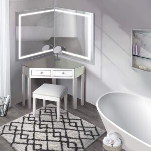 Wall-Mount Modular LED Bathroom Mirror