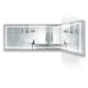 Wall-Mount Modular LED Bathroom Mirror