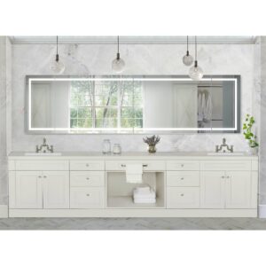 Wall-Mount Modular LED Bathroom Mirror