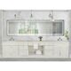 Wall-Mount Modular LED Bathroom Mirror