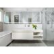 Wall-Mount Modular LED Bathroom Mirror