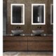 Krugg Soho 24'' x 36'' Gold LED Bathroom Mirror Soho2436G - Image 9