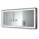 Krugg Soho 60'' x 30'' Black LED Bathroom Mirror Soho6030B