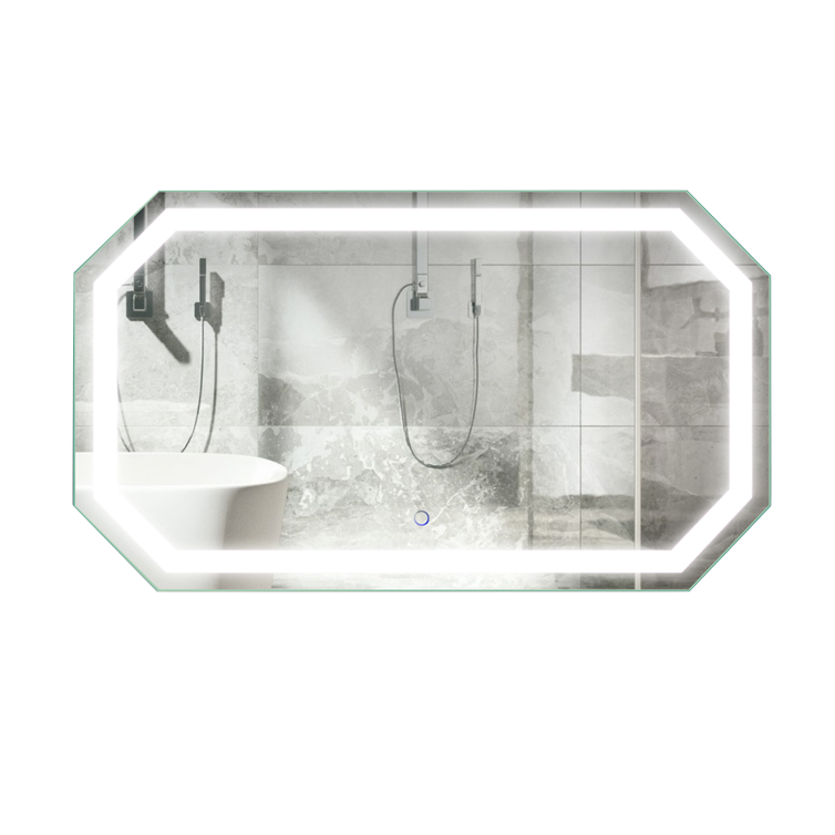 Krugg Tudor 24'' x 42'' LED Bathroom Mirror with Dimmer & Defogger Tudor2442 - Image 2