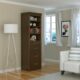 Leto Muro Coventry Storage Side Tower in Walnut CSTR