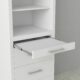 Leto Muro Coventry Storage Side Tower in White ASTR - Image 4
